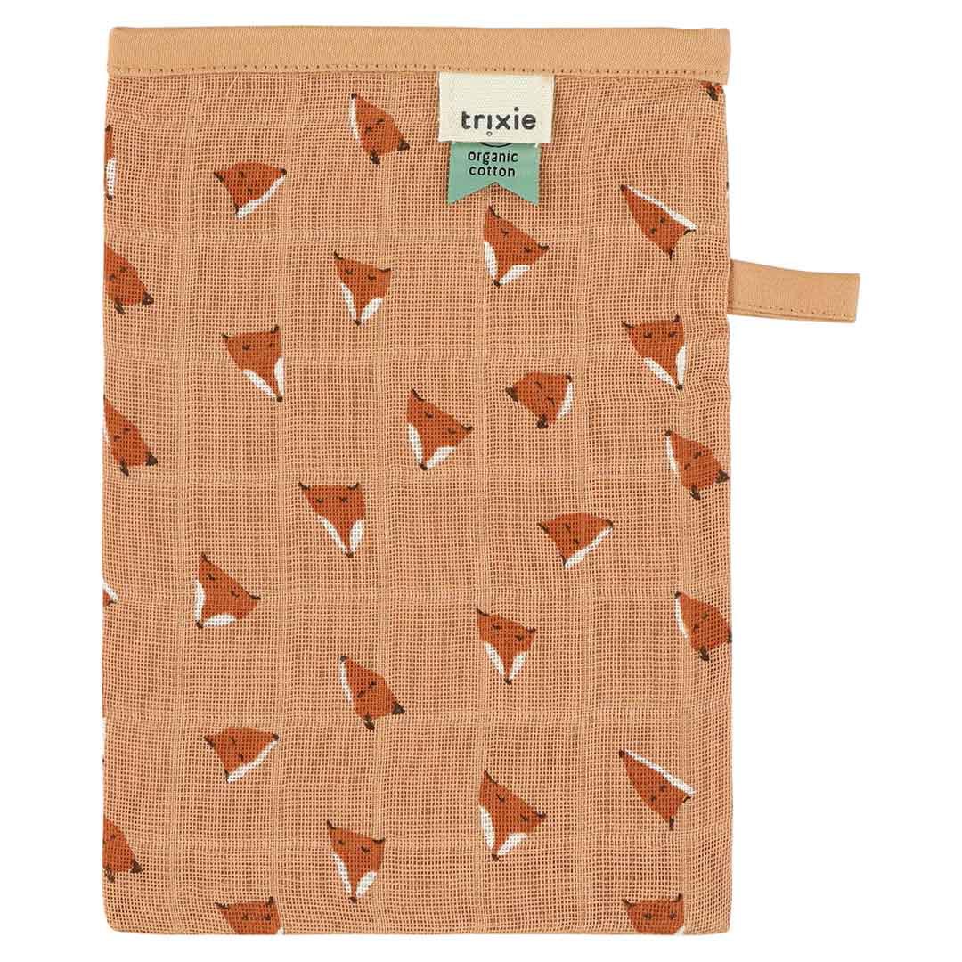 Manoplas muselina 3-pack mix - Fierce Fox